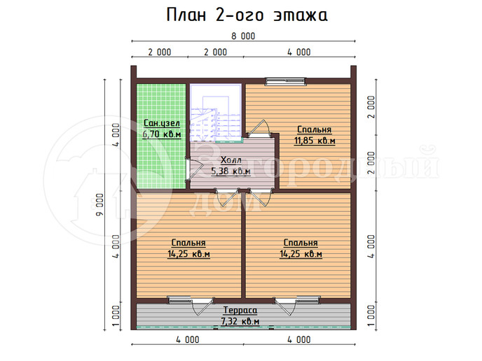 Дом барнхаус проект Б-6